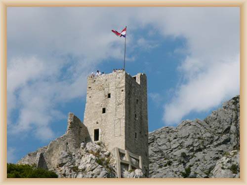 Omis - Burgruine