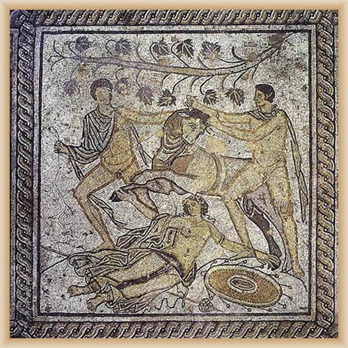 Pula - Archeologisches Muzeum, Fu�boden