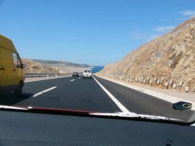 Autobahn bei Zadar