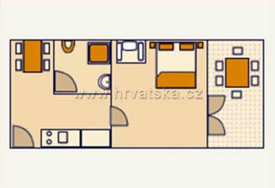 Appartements Mandre Damir