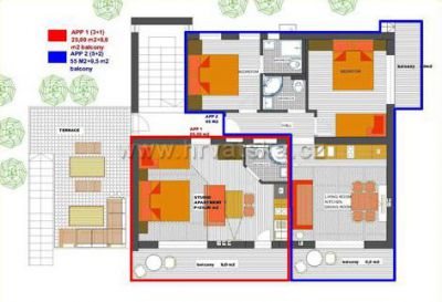 Appartements DARIJA