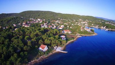 Haus Dany, Ždrelac, direkt am Meer