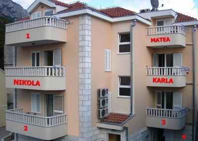 Villa Promajna - Appartements Miličević