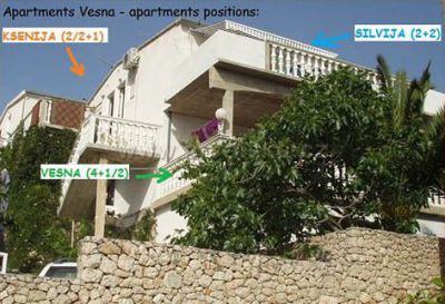 Appartements Vesna