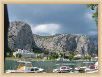 Omiš - Hafen