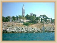 Mit dem Schiff um Rovinj (Foto Herr Tillinger 2003)